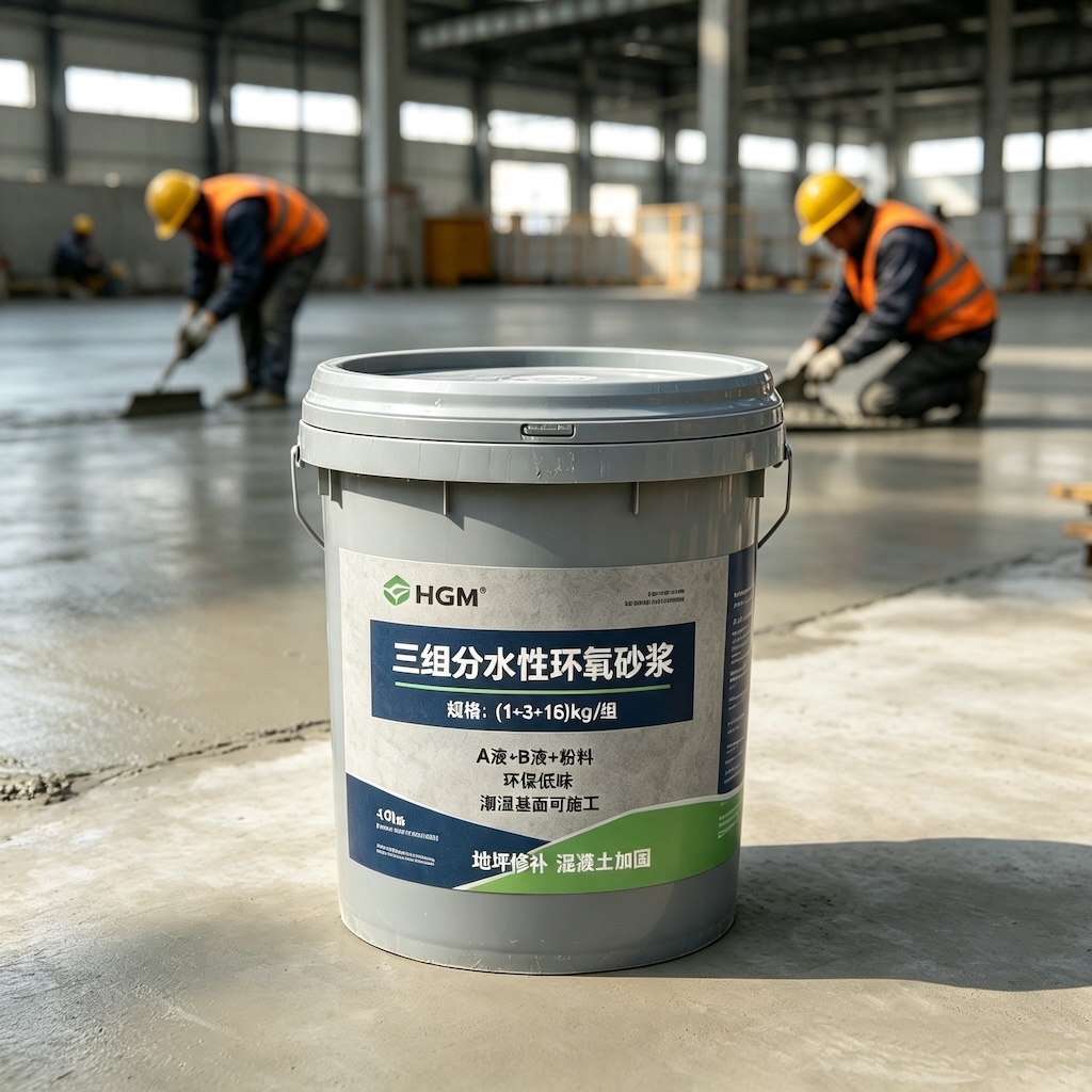 隆回三组份水性环氧砂浆